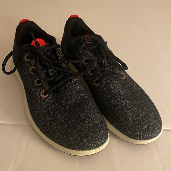 Allbirds Gray Wool Runners WRM Men’s Red Logo Size 13 - Picture 1 of 8